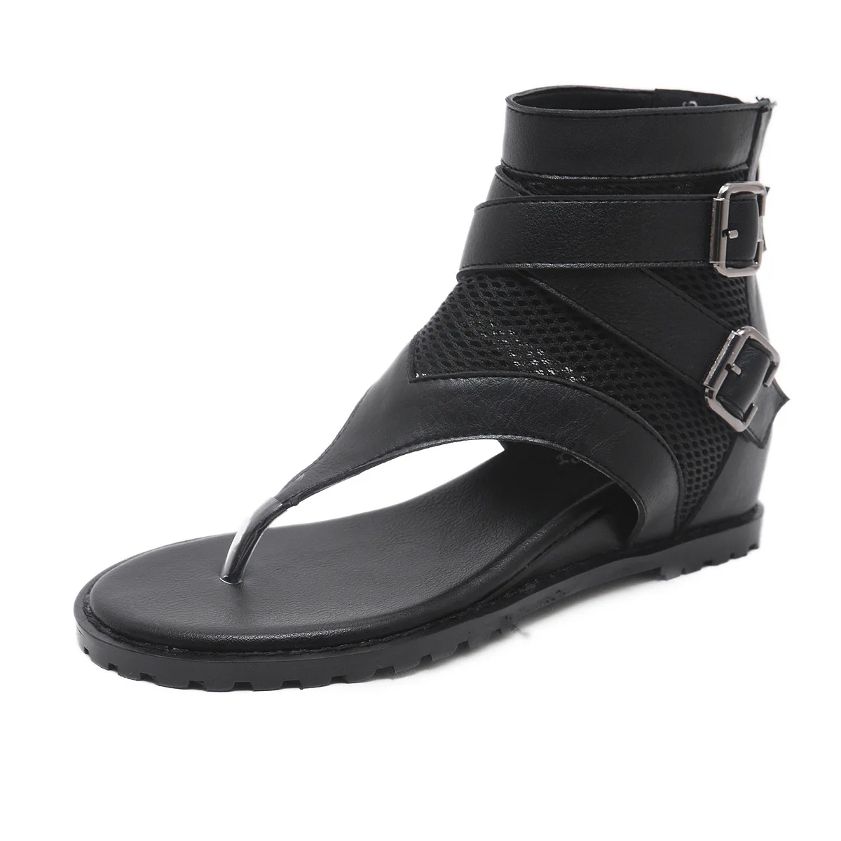 

New comfortable flat bottom women's sandals in summer 2019