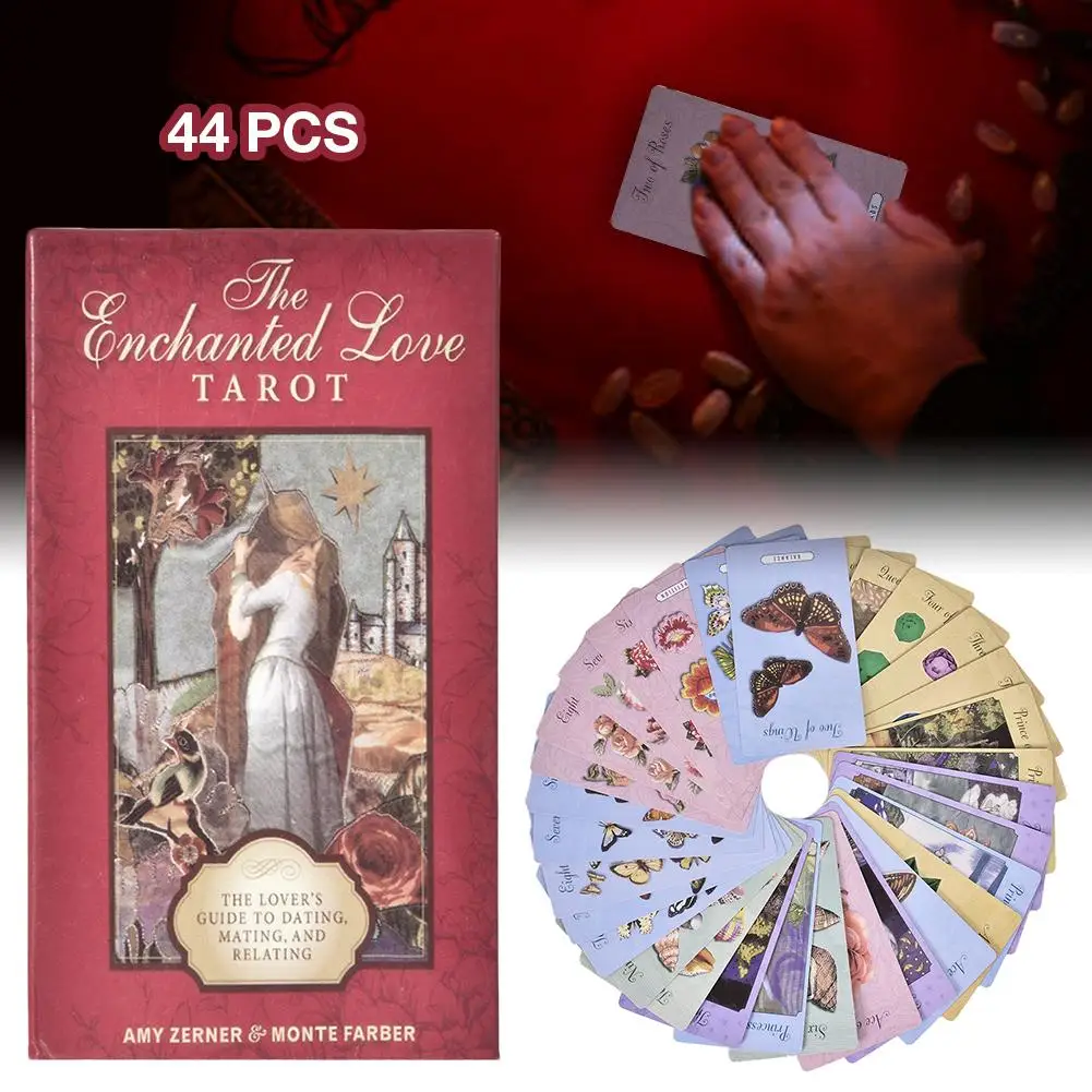 

The Love Tarot Oracle Tarot Cards English Version Board Games Party Playing Card Deck Table Game Divination Fate Entertainment