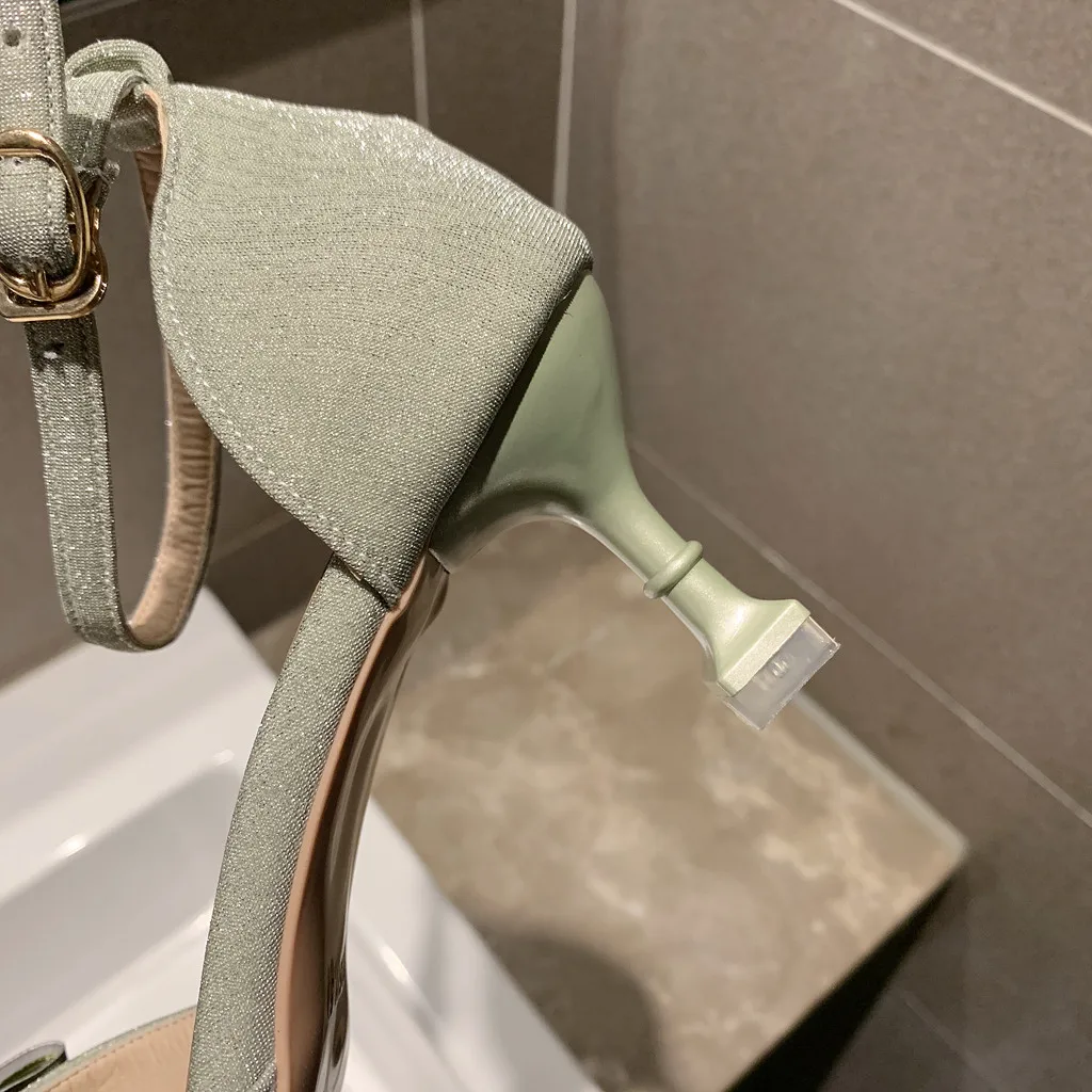 

Ladies High Heel Stiletto Shoes Bowknot Sandals Shoes Thin High Heels Comfort Work Shoes Ladies High Pumps Single Shoes