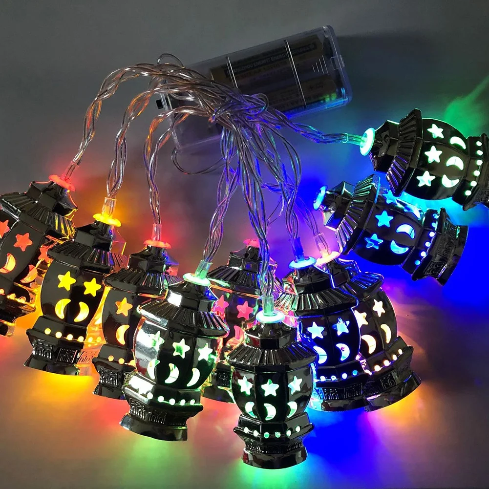 

LED Lights Eid Al-Fitr Decoration Eid Al-Fitr String Lights Suitable For Family Indoor Outdoor Courtyard Ramadan Party