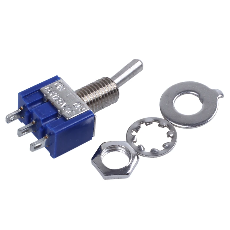 5 шт. AC 3A/250V 6A/125V ON/ON SPDT Mini 2 позиционный запирающий переключатель|Выключатели| |