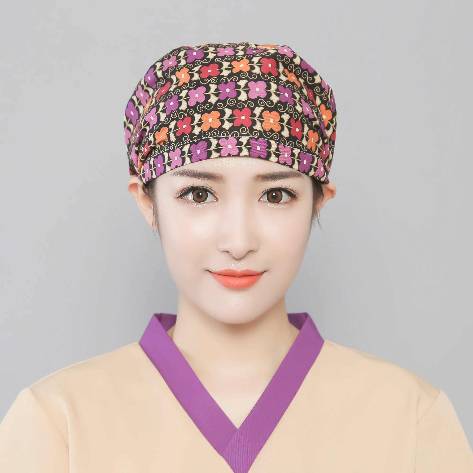 

Kitchen hat anti-lampblack canteen canteen cooking and baking breathable dustproof food hygiene operating room work hat