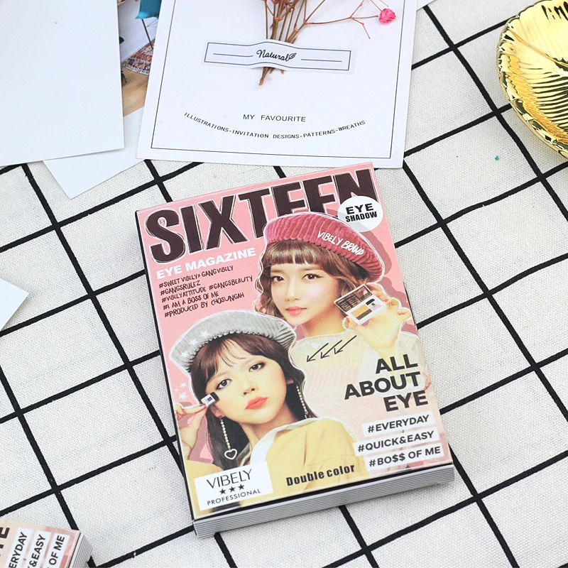 Профессиональная Косметика для глаз водостойкий пигмент двухцветные мерцающие