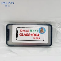 2pcs front glass with oca film for ip12 pro 12mini 12 pro max lcd display touch panel damaged replace repair