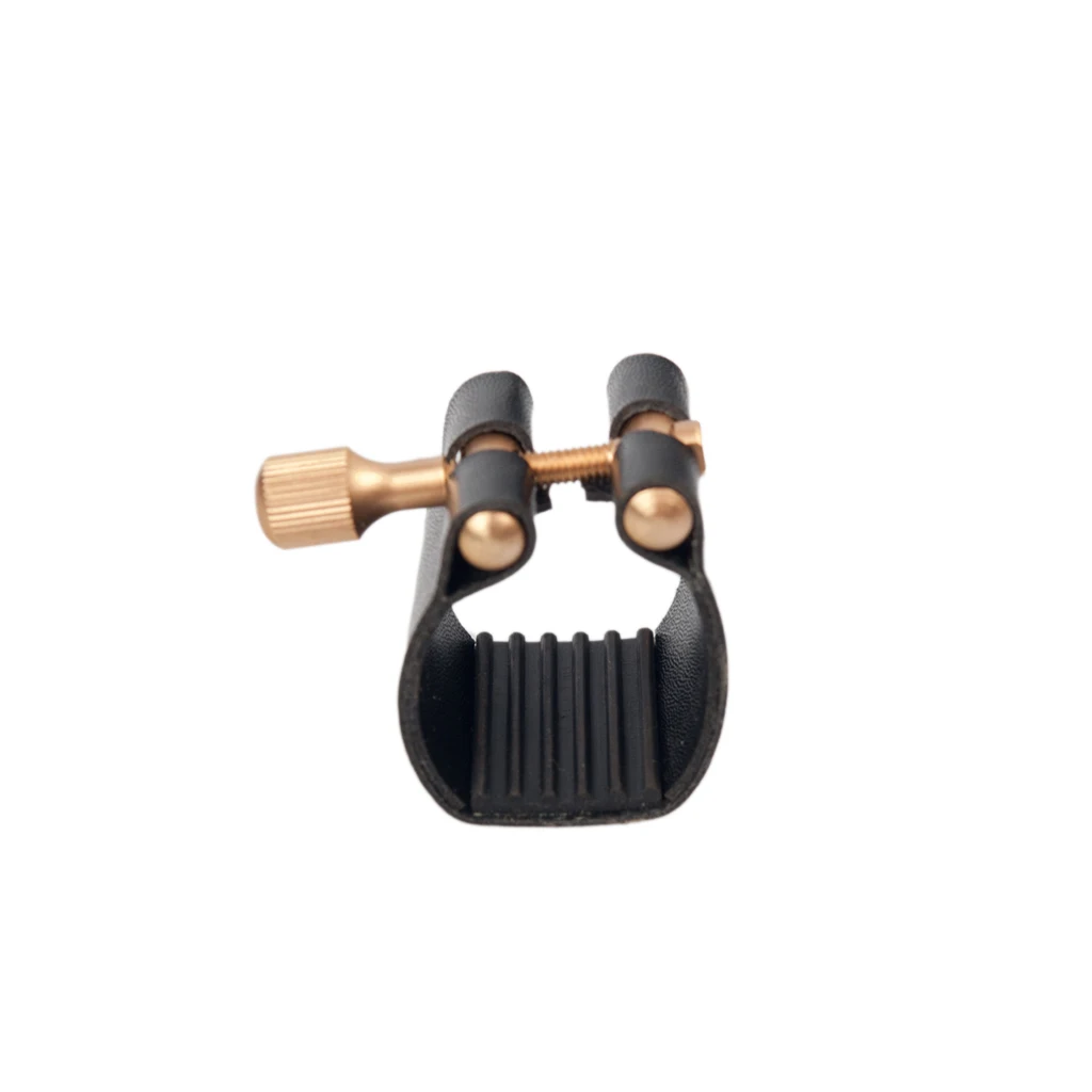 Alto Sax Saxophone Accessories Leather Ligature Fastener With Plastic Cap New | Спорт и развлечения