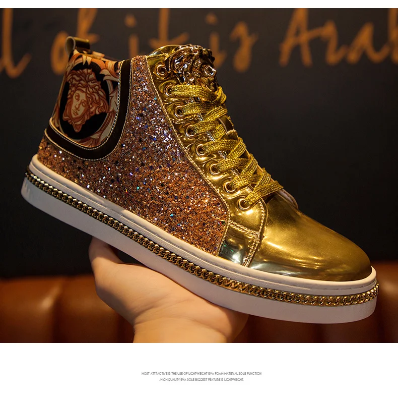 Winter Ankle boots Men Shoes luxury brand Fashion Leather Boots For Men Casual Waterproof Flat Male Shoes chunky Sneakers