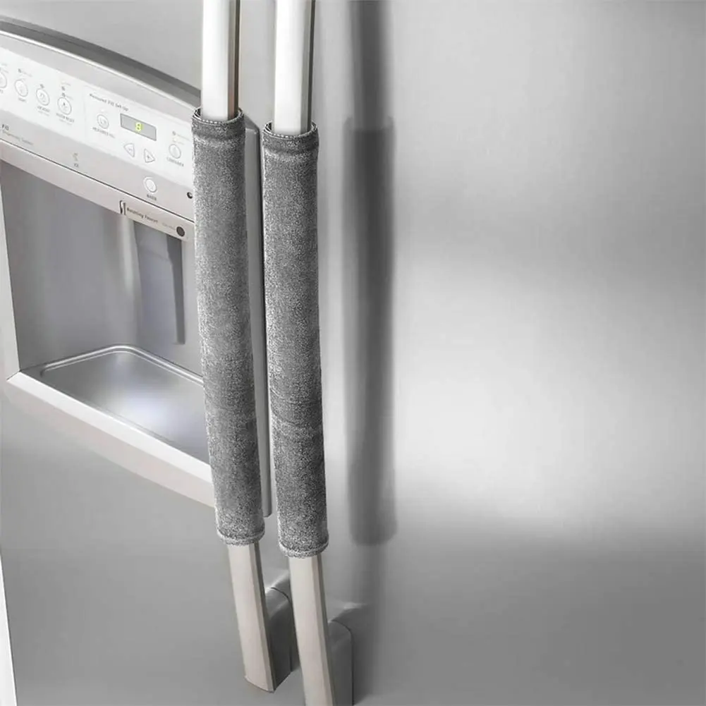 

2 PCS Refrigerator Door Handle Covers Refrigerator Gloves Oven Cover Kitchen Appliance Handle Covers Protector for Ovens