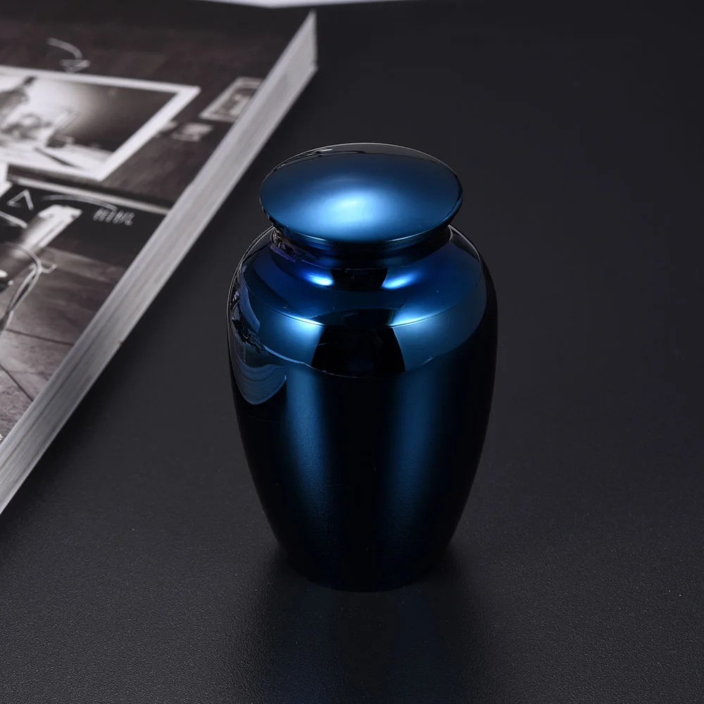 45x70 мм Φ оформление Синие Пустые урны для собак и кошек металлические памятные