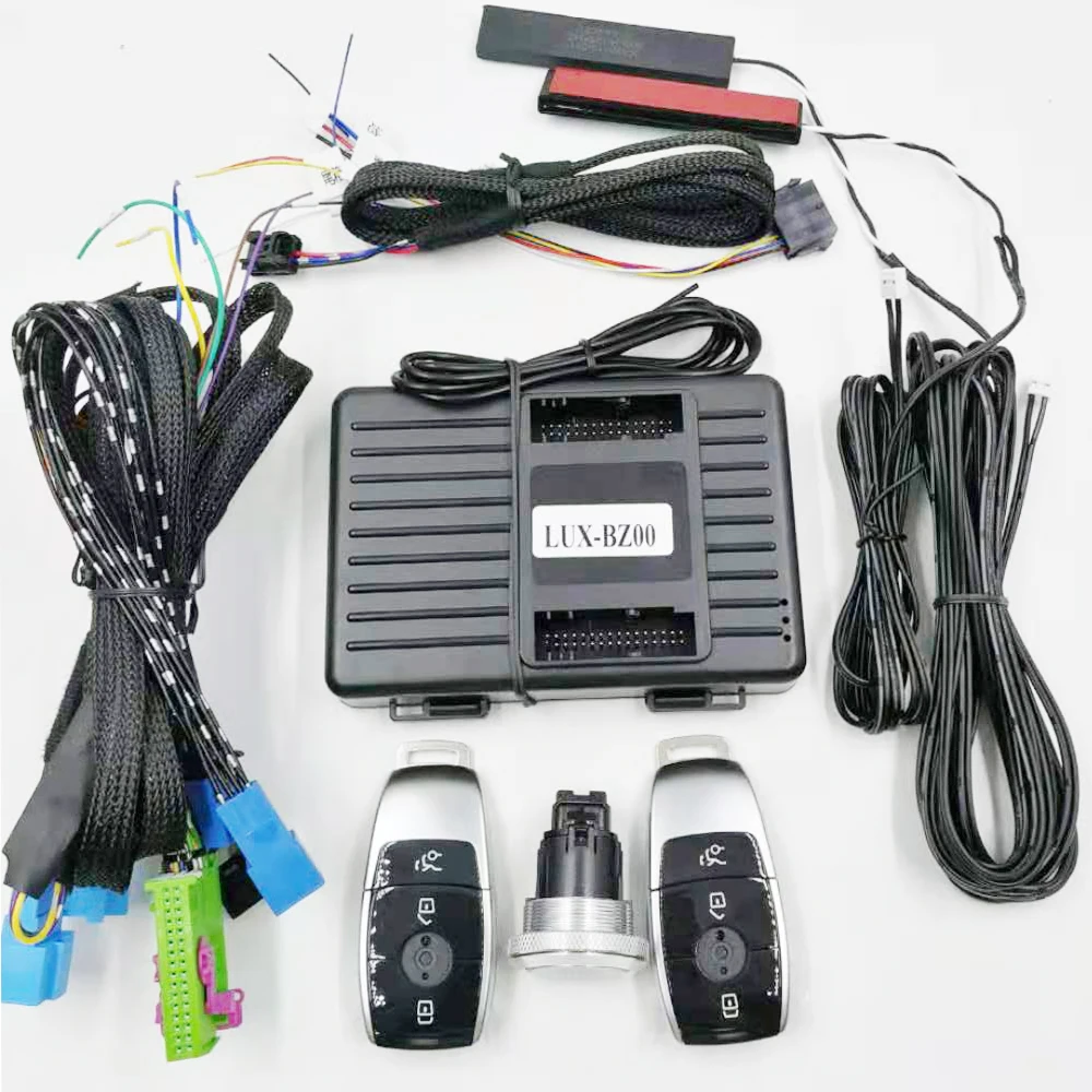 Автомобильный кнопочный старт-стоп дистанционный стартер и бесключевая Система