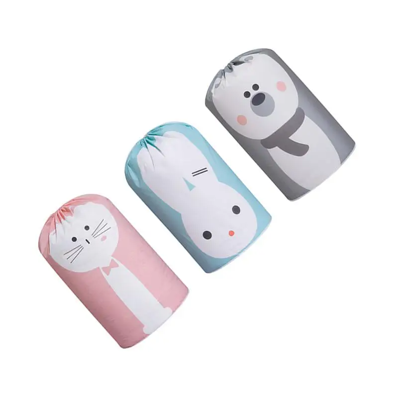 

3pcs Novel Reusable Durable Quilt Bag Drawstring Bag for Quilt Blanket Clothes