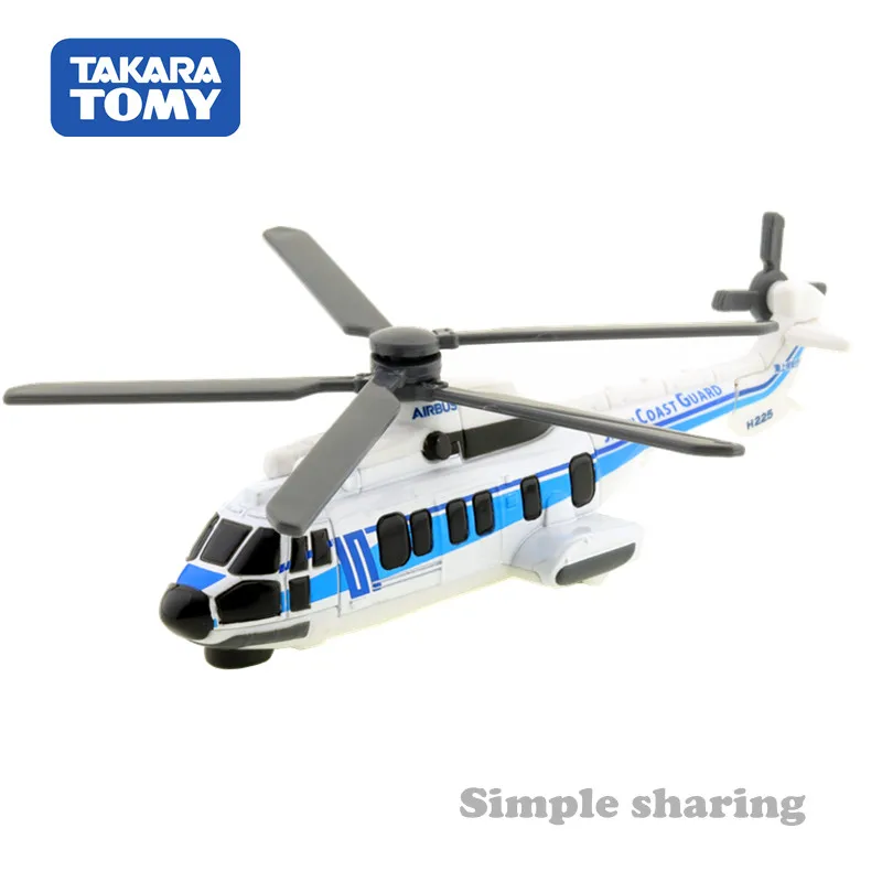 Takara Tomy Tomica #137 береговой охраны супер Пума H225 весы 1/124 автомобиля популярные