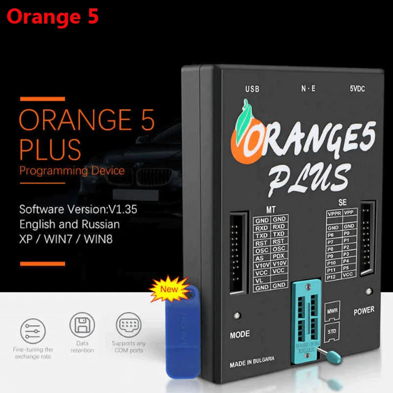 

Программатор ECU Orange5 V1.34 V1.36 Plus V1.35 Plus V1.35, полный пакет оборудования, улучшенное функциональное программное обеспечение, OEM Orange 5