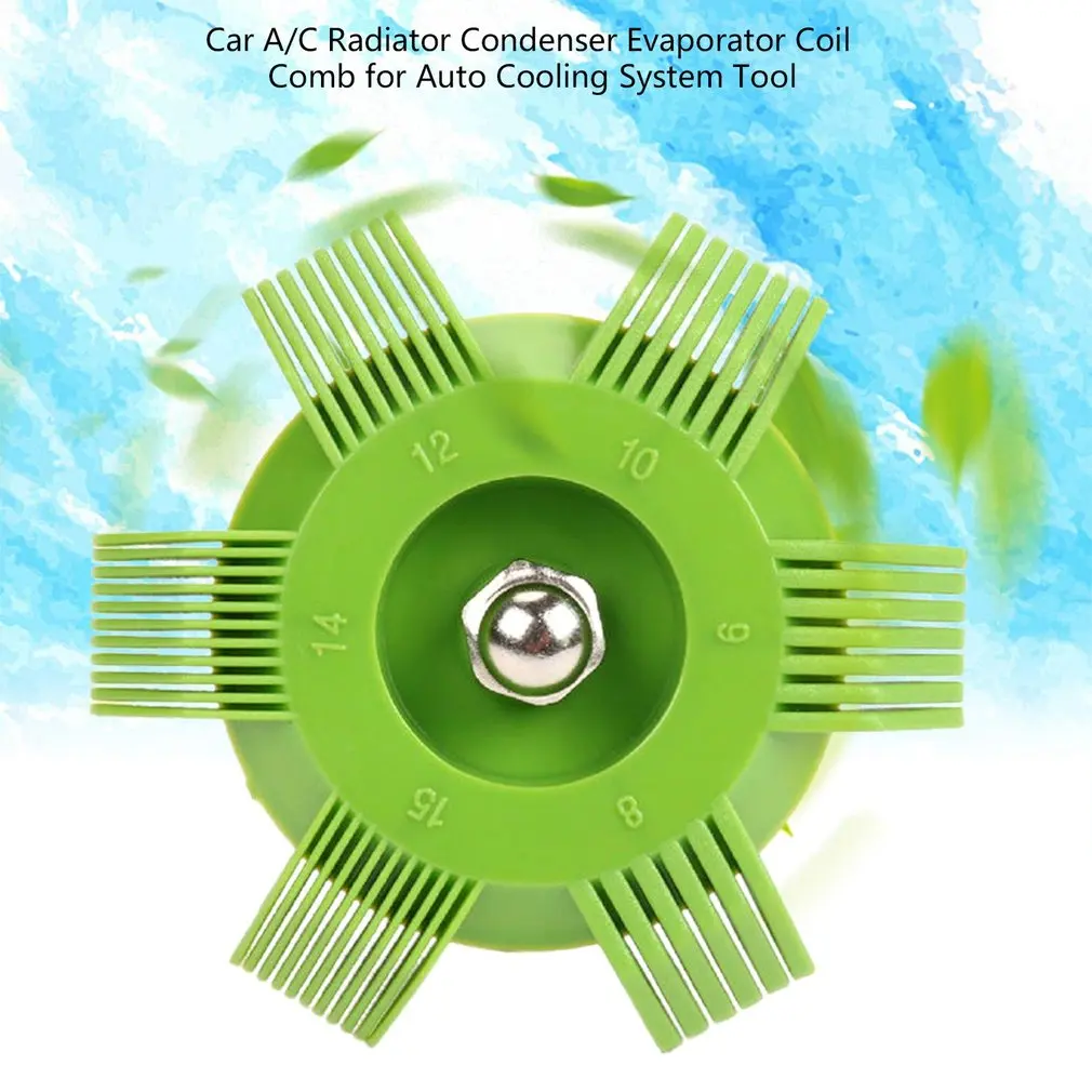 Universal Plastic Car A/C Radiator Condenser Evaporator Fin Straightener Coil Comb for Auto Cooling System Tool | Автомобили и
