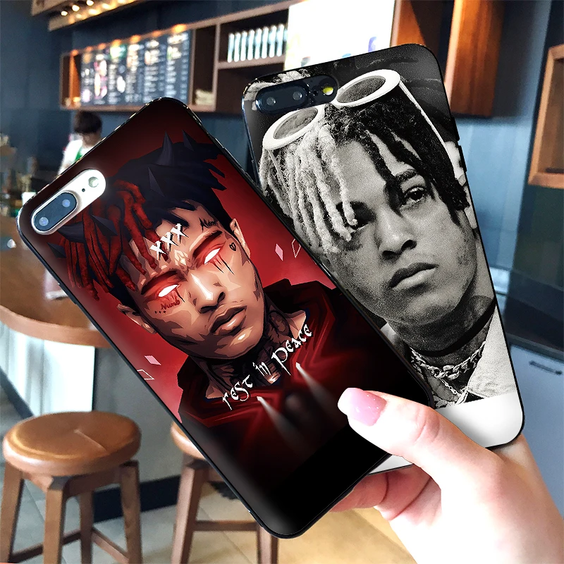 И рэп певец XXXTentacion чехол для телефона Xiaomi Mi6 Mi9 8 Lite SE макс 3 9E 5X 6X F1 A1 A2 6 Чехол Мягкий