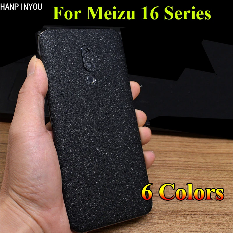 Для Meizu 16 16th Plus 16s Роскошная задняя вспышка матовая крышка пленка защита Кожа