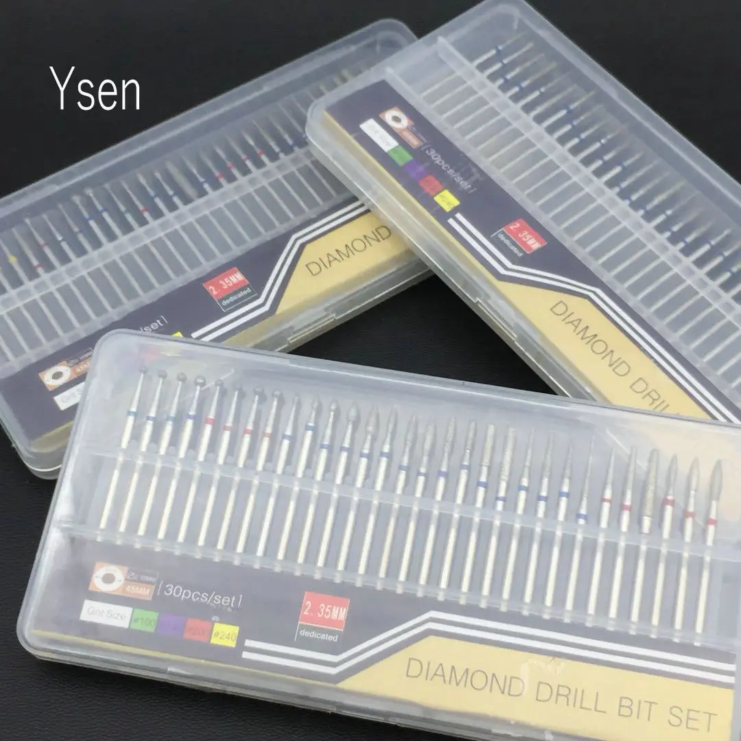 

Набор Алмазных фрез для маникюра, набор из 30 насадок для дрели, фрезы, роторные напильники для чистки, аксессуары для электрической машинки