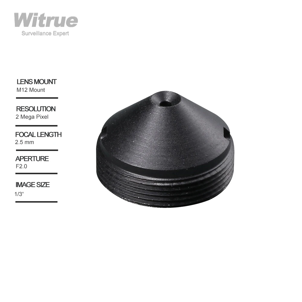

Witrue HD объектив для видеонаблюдения 2,5 мм