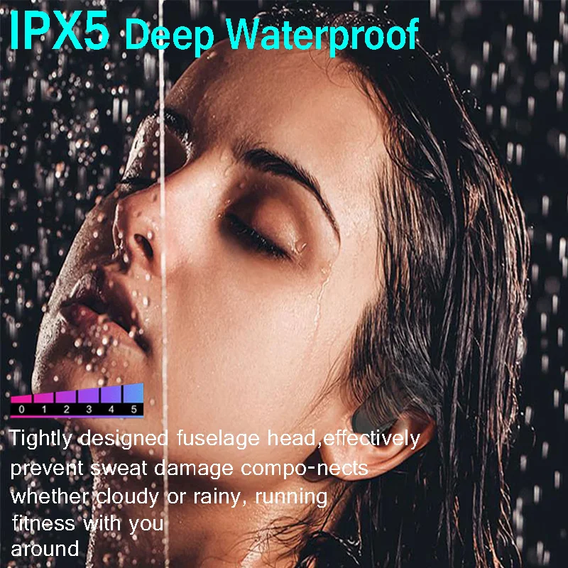 TWS Bluetooth V5.0 наушники беспроводные стереонаушники вкладыши водонепроницаемая