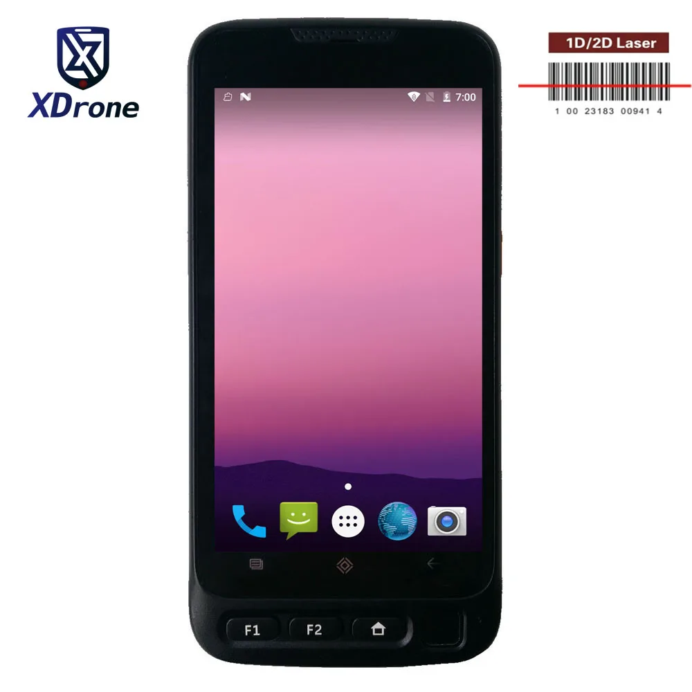 Сканер штрих кода V720 PDA 1D 2D на базе Android устройство для чтения 4G мобильный