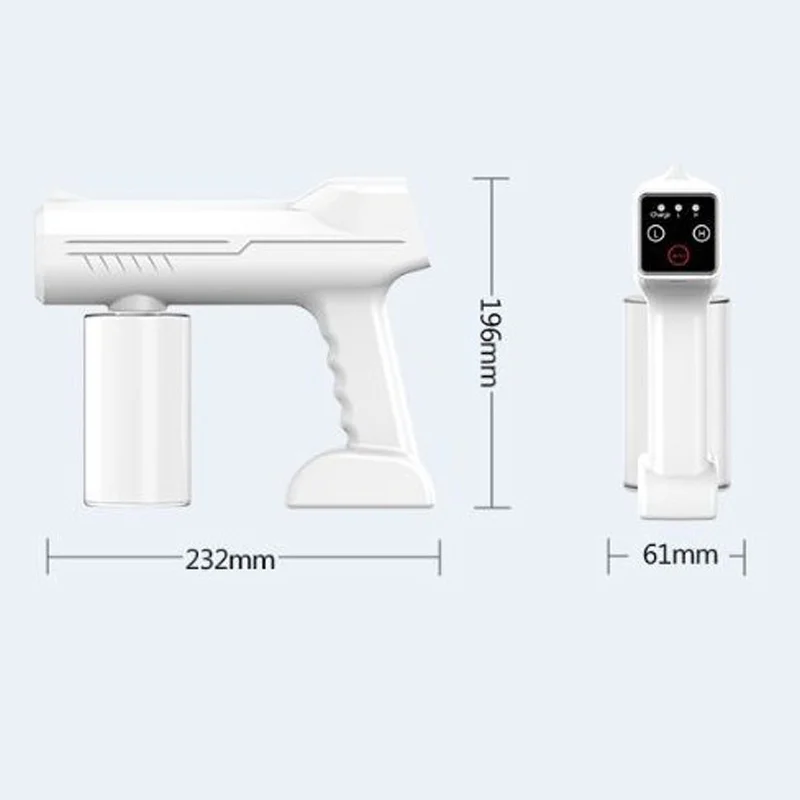 

Electric Sanitizing Sprayer Blue Light Fogger Machine Nano Steam Spray Guns Hotel Home Disinfection Fogger Machine Air Cleaner