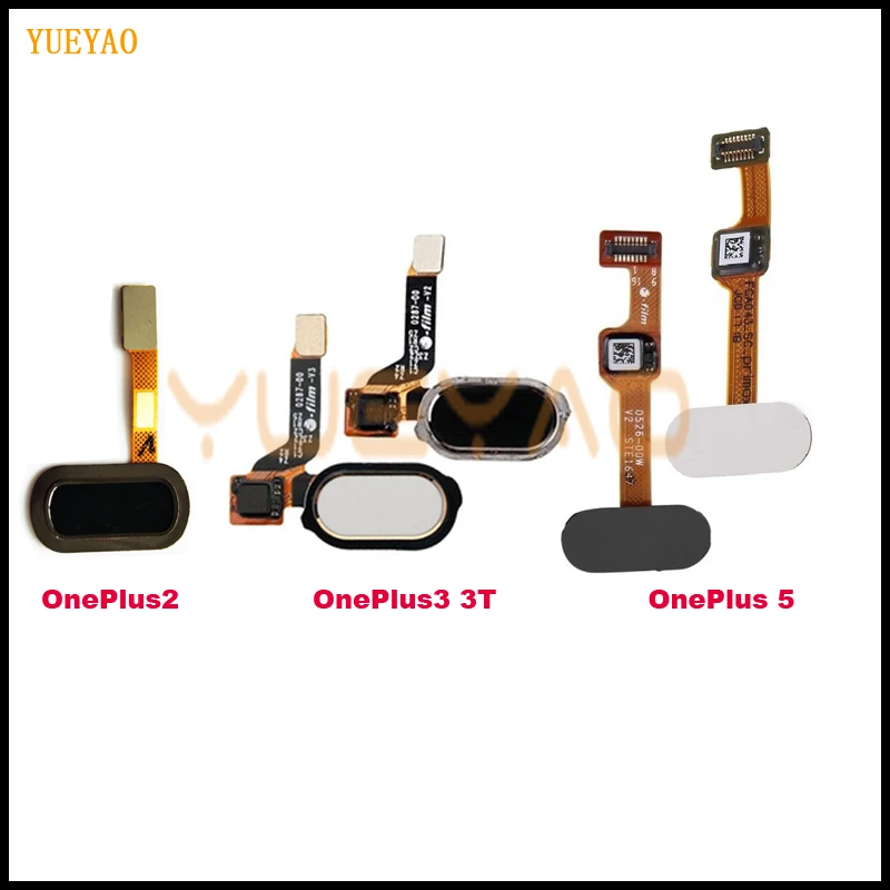Датчик распознавания отпечатков пальцев для Oneplus two 2 Three 3 3T 5 Five A5000 гибкий кабель