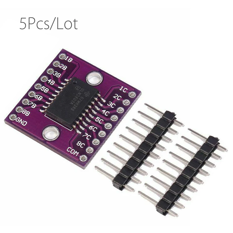 

5Pcs/lot ULN2803A Darlington Transistor Arrays Driver Breakout Board for Ardu