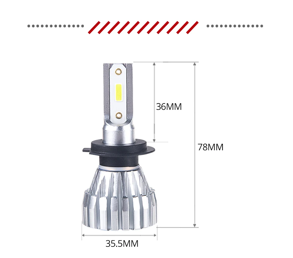 Avacom h4 h3 светодиодные лампы h7 лампочка 12V h8 hb4 9006 h1 hb3 9005 9012 h11 Светодиодная лампа Противотуманные фары Дневные Фары Светильник лампы для Mazda CX5/323/B2200/MPV Субару OUTBACK/929/E2200D