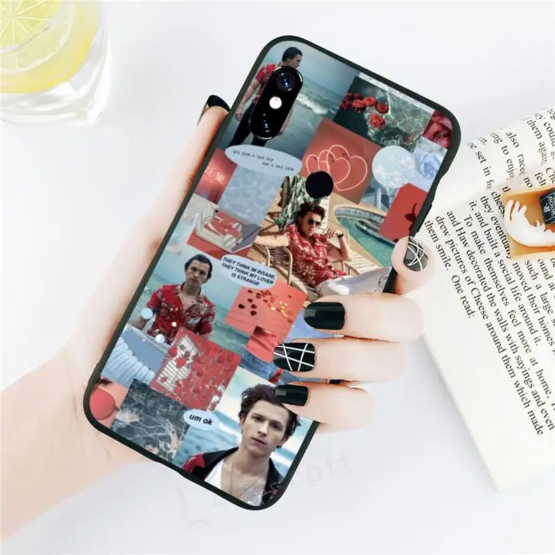 

Tom Holland famous actor high quality Phone Case coque For Xiaomi Redmi note 4 4X 8T 9 9s 10 K20 K30 cc9 9t pro lite max