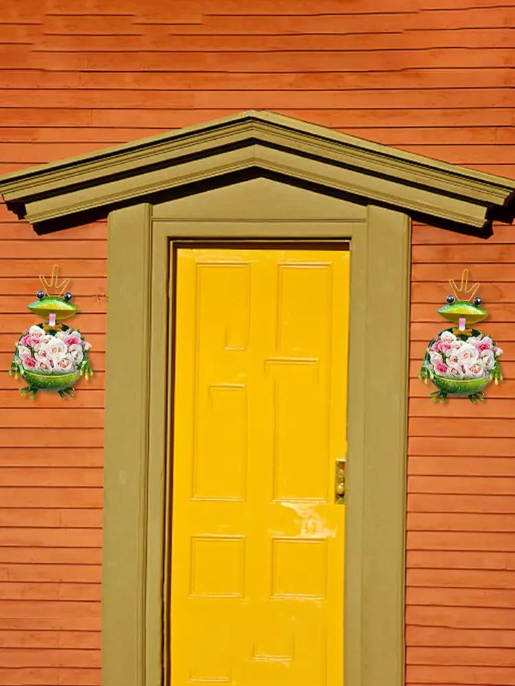 

2020 NEW Metal Flower Pot Wall Planter Plants Holder for Home Garden Hanging Flower Holder Garden Home Wall Decorations