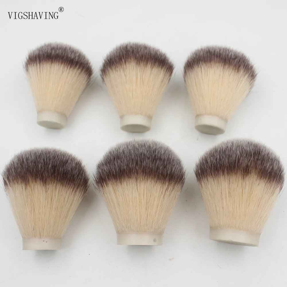 VIGSHAVING, новые синтетические волосы, щетка для бритья, 6 разных размеров(20 мм/22 мм/24 мм/26 мм/28 мм/30 мм