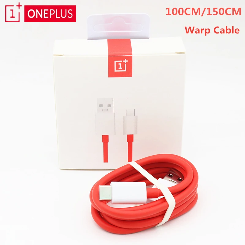 Оригинальное зарядное устройство Warp 6A 1 м/1 5 м кабель USB Type C для Oneplus 8 7t 7 pro one plus 7T 6T 6