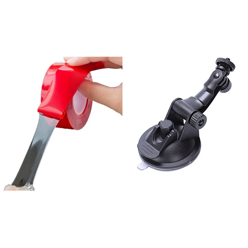 Красный акриловый двухсторонний скотч стикер с автомобильным приводом