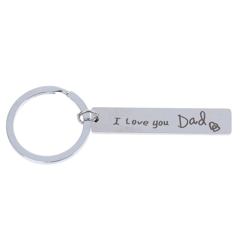 Брелок с надписью I Love You Dad My Hero | Украшения и аксессуары