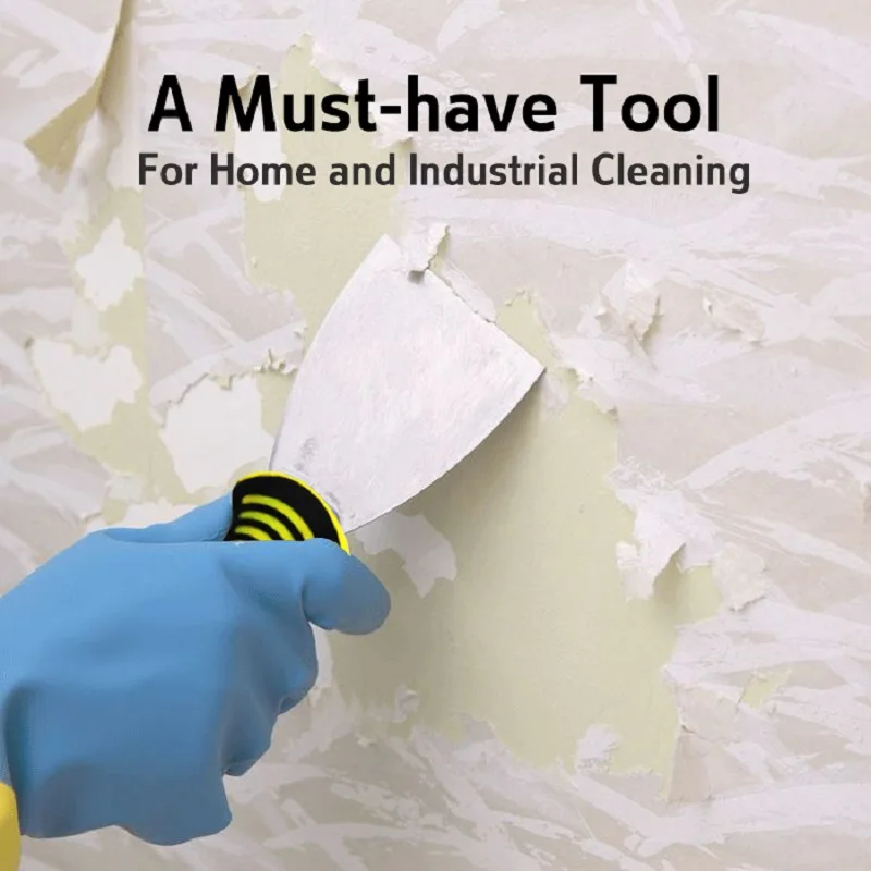 

BRAKEMAN 1" 2" 3" 4" Stainless Steel Spatula Putty Knife Set Plastic Handle Drywall Tools Trowel Construction Plastering Tools