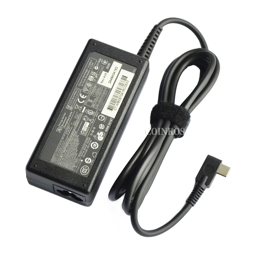65W 20V 3.25A 5V USB Type C Charger Adapter for HP x2 10-p005na 10-p092ms 10-p002nw 10-p000nw 612 G2 Tablet Laptop Power Supply |