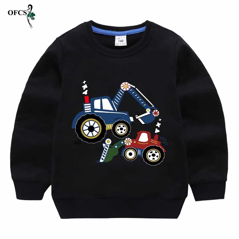 Детские свитшоты с рисунком для мальчиков и девочек Осенне весенние худи