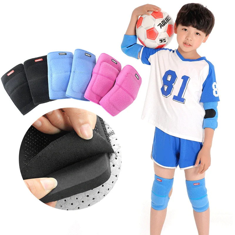 

Kids Sports Elbow Pad And Knee Pad Set Thick Sponge Skate Dance Kneepad Elbow Brace Support Knee Protectors For Children