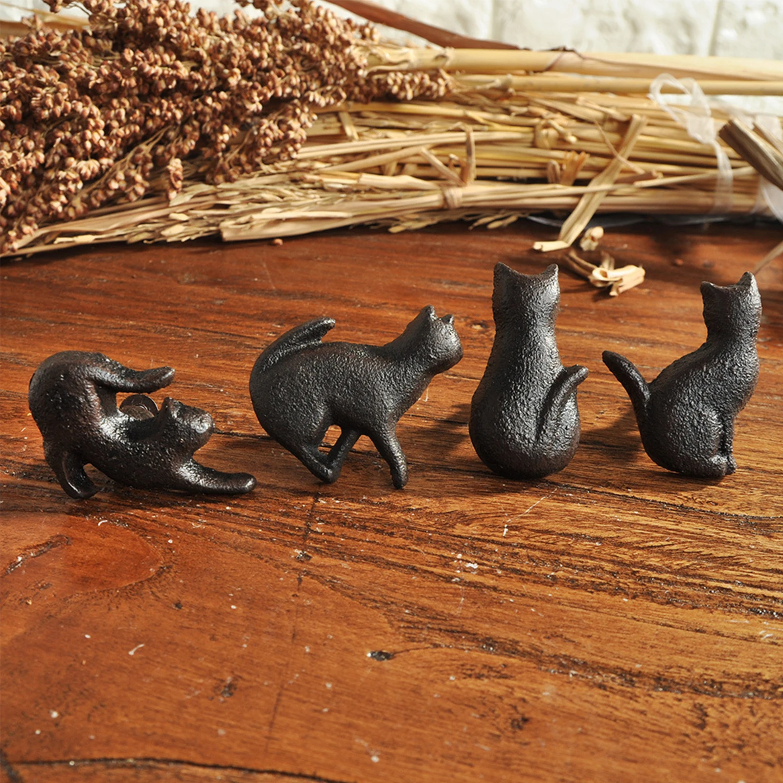 Ручка для шкафа железная Мебельная ручка в форме кошки дверные ручки и ящика