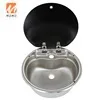

Boat Kitchen Sink with Glass Cover