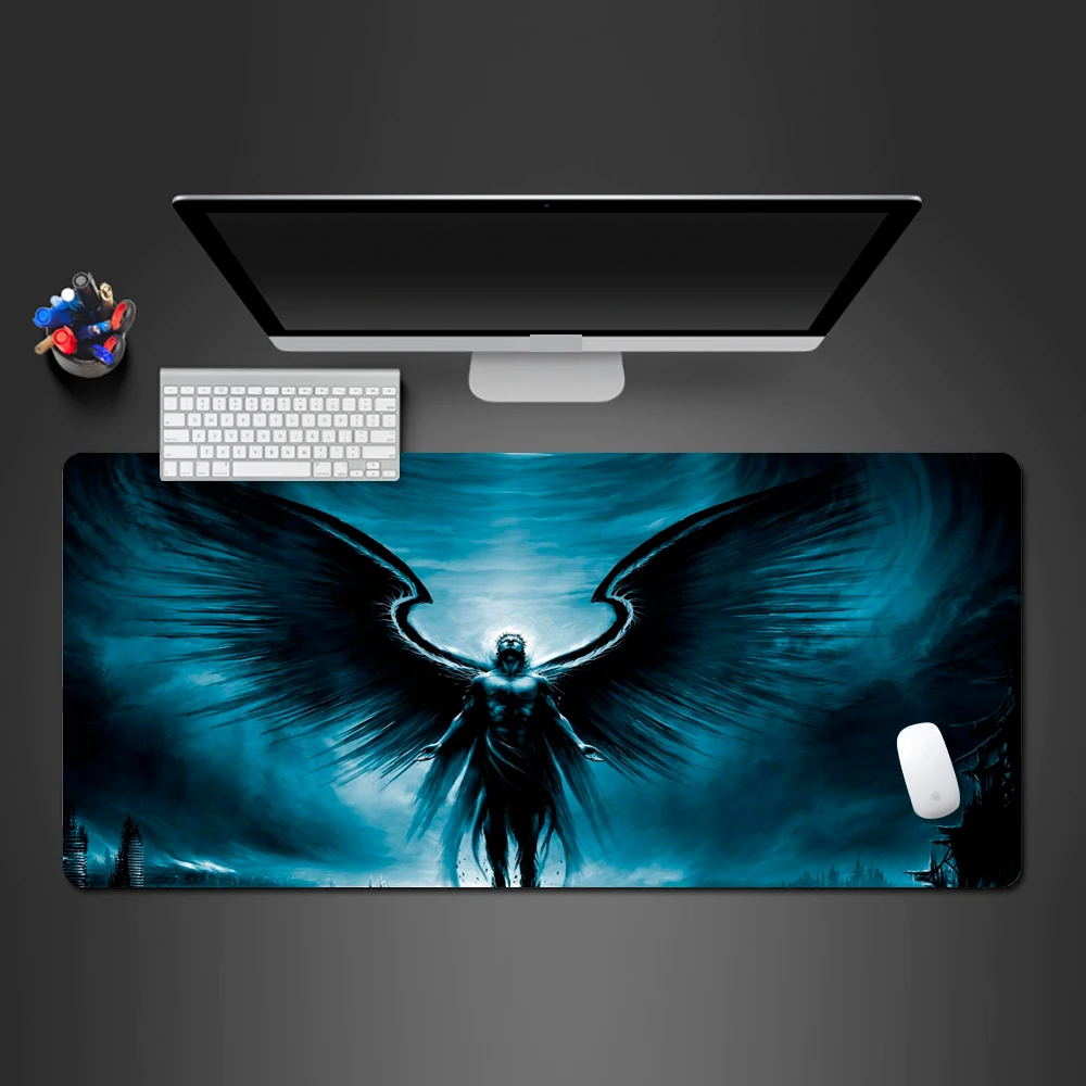 

Коврик для мыши Dark Angel, самый продаваемый резиновый властный игровой коврик для мыши, компьютерная клавиатура, коврик для мыши, геймерские к...