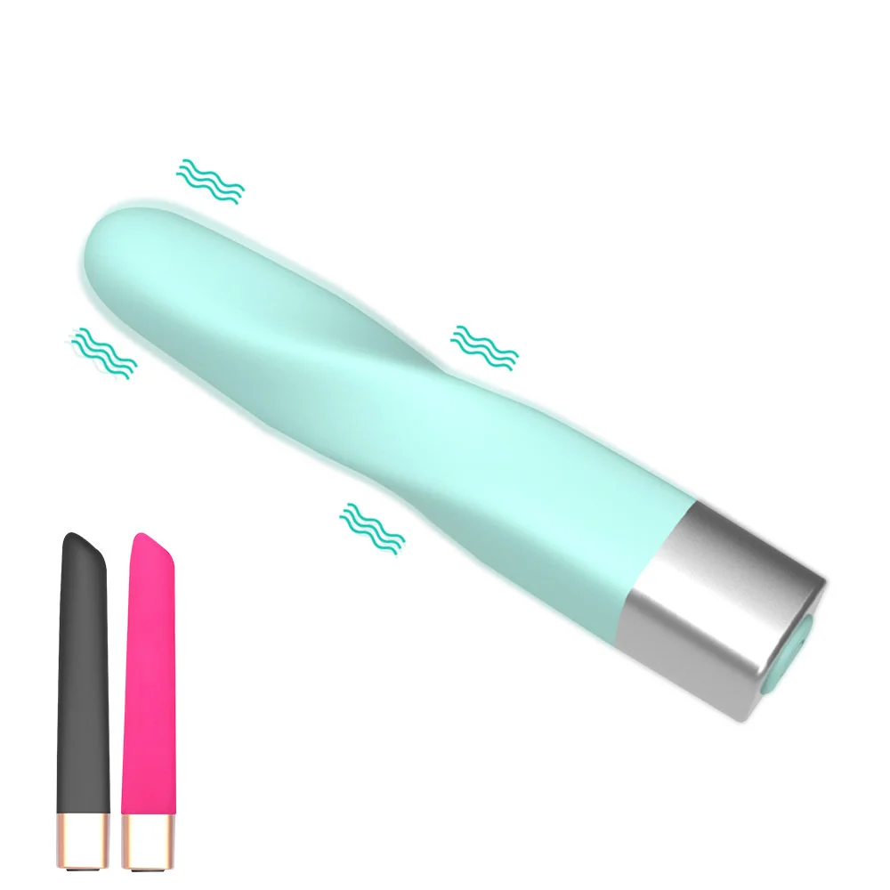 Women Strong Vibrating Massager sex toy Rechargeable Mini Bullet Vibrator for G Spot Vaginal Stimulation Lipstick Vibrador | Красота и