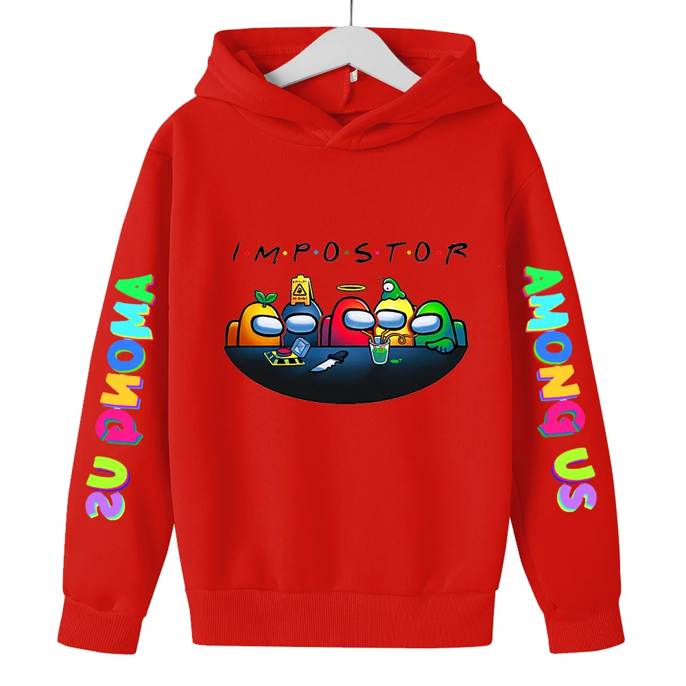 

Large size Games Among Us 3D Kids Hoodie Spring Boys&Girls Long Sleeve Hooded Sweatshirts Children Clothing Hoodies Streetwear