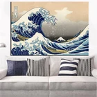 Знаменитая японская Гора Fuji Kanagawa, пейзаж для серфинга, картина маслом на холсте, настенные картины, плакаты, декор для гостиной и дома