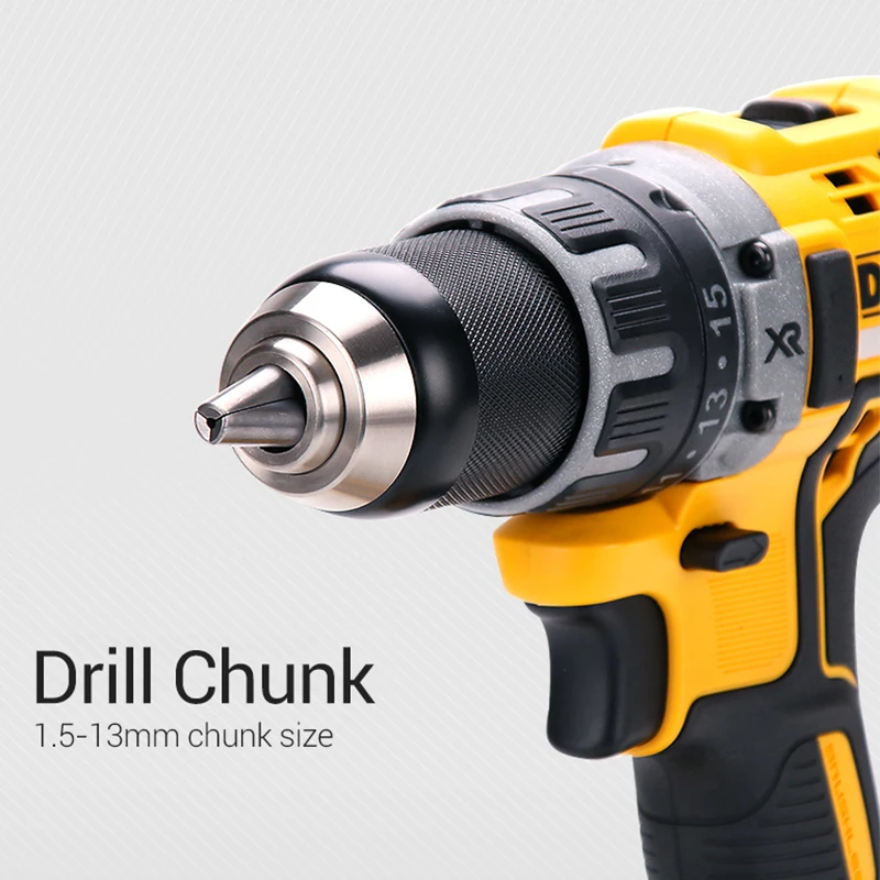 Электрический шуруповерт DEWALT с литиевым аккумулятором 18 в и светодиодный