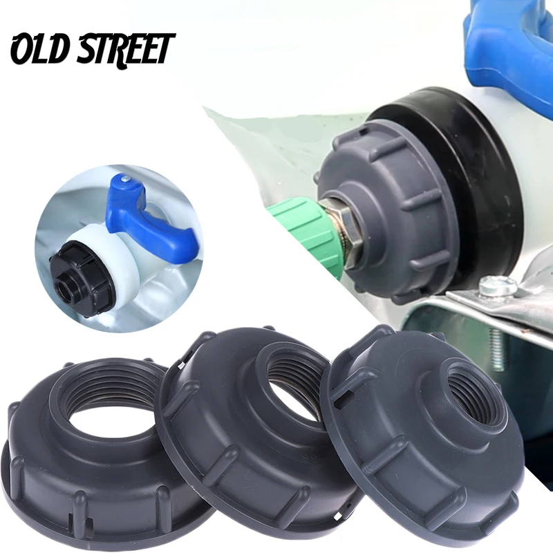

IBC Tank Valve Replacement Adapter Durable Ibc Fuel Tank Adapter Connector S60X6 Coarse Thread Cover 60Mm Internal Thread to 1/2