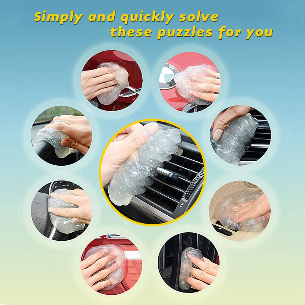 Car-styling Car/Keyboard cleaning gel Multifunction clean for Suzuki Audi A4 B6 Skoda Octavia A7 A5 Renault Megane 2 3 | Автомобили и