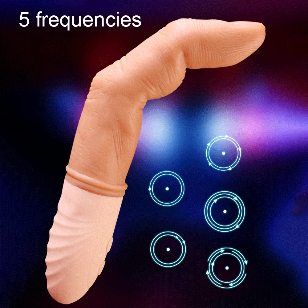 Finger Heating Dildo Vibrator Masturbation AV Vibration Sex Toys For Woman Clitoris Stimulator G-Spot Vibrating Erotic Stick | Красота и