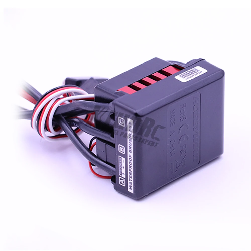 Hobbywing quicrun WP 10BL60 бесщеточный водонепроницаемый 60A ESC для 1/10 RC автомобиль багги грузовик монстр Truggy Рок Гусеничный RC4WD осевой