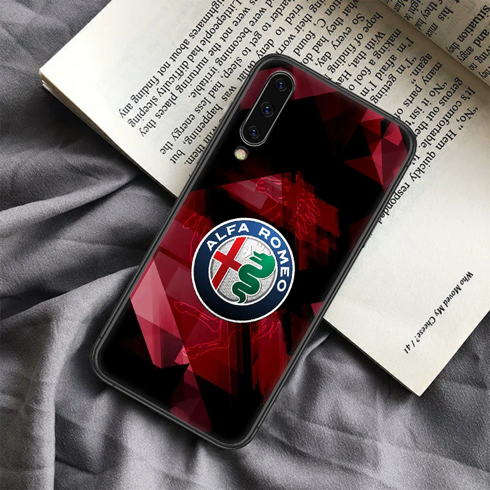 

Alfa Romeo Car Logo Phone Case For Samsung Galaxy A 3 5 7 8 10 20 20E 21S 30 30S 40 50 51 70 71 Black Etui Tpu Hoesjes 3D Prime