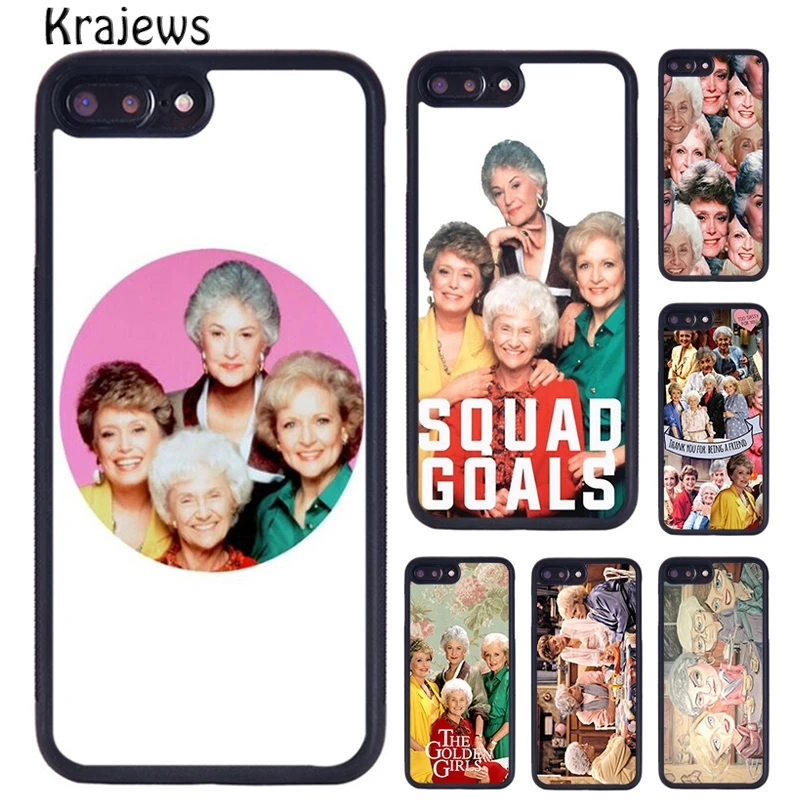 Потрясающий чехол для телефона с золотой девушкой krajew для iPhone 14 5 6S 7 8 Plus 11 12 13 Pro X XR XS Max Samsung Galaxy S21 S22 ultra